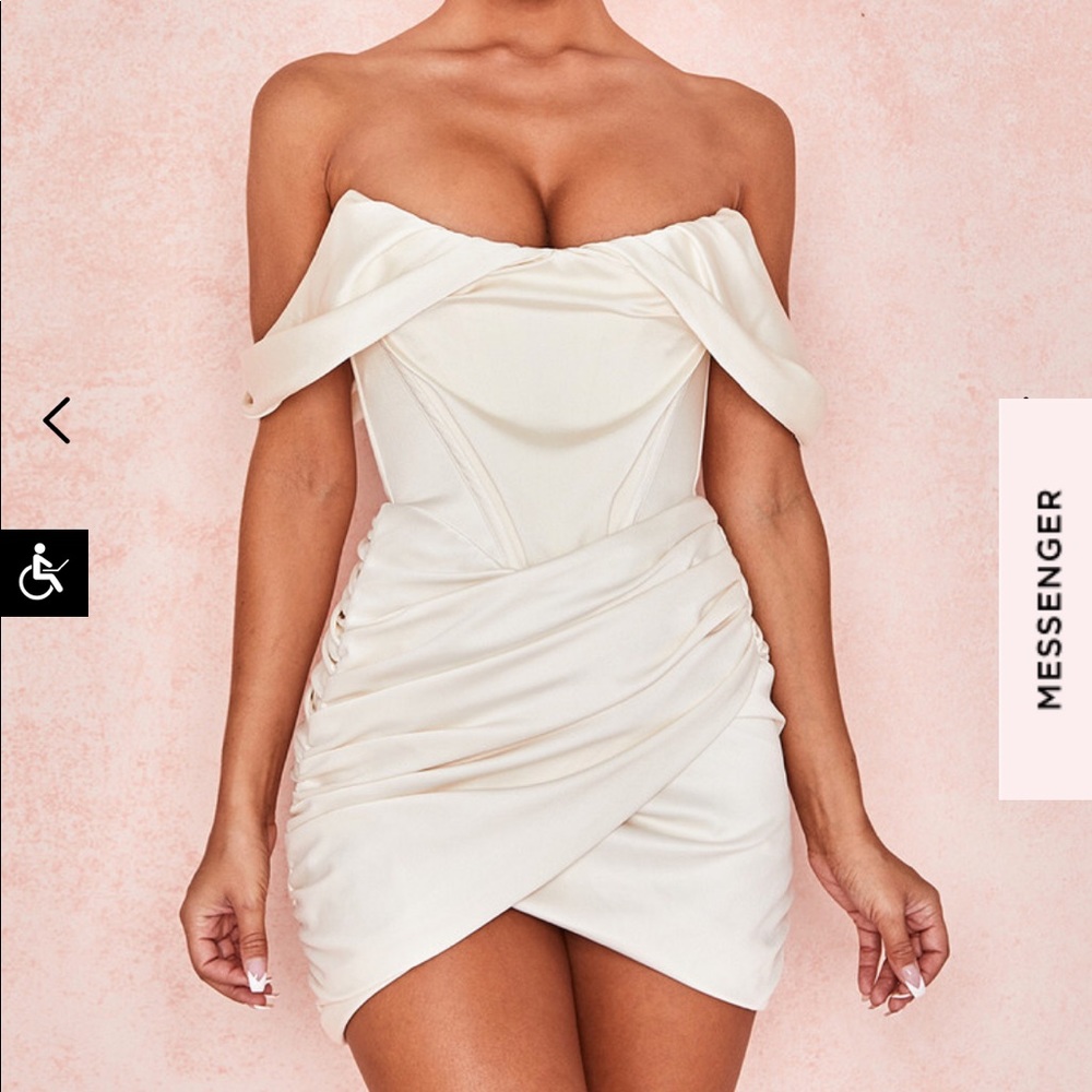 House of CB Coraline Dress in white